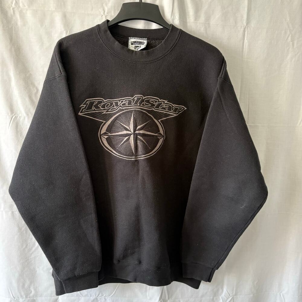 Vintage Yamaha Royal Star Motorsports Embroidered Sweatshirt Lee 95 Cotton Ultra